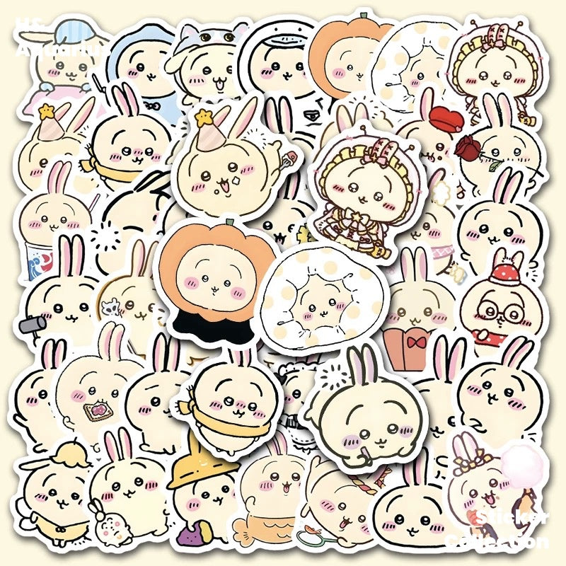 460 Chiikawa stickers cute cartoon DIY high value notebook decoration waterproof stickers