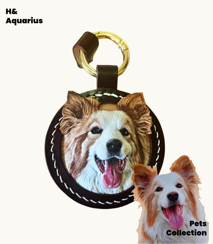 Custom Pet Portraits on Leather