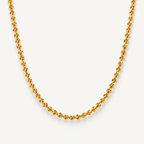 Starlight Textured Chain Necklace