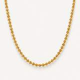 Starlight Textured Chain Necklace