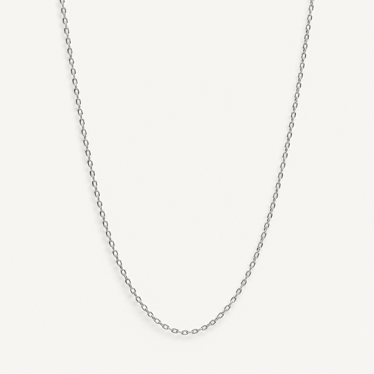 Silver Curb Chain