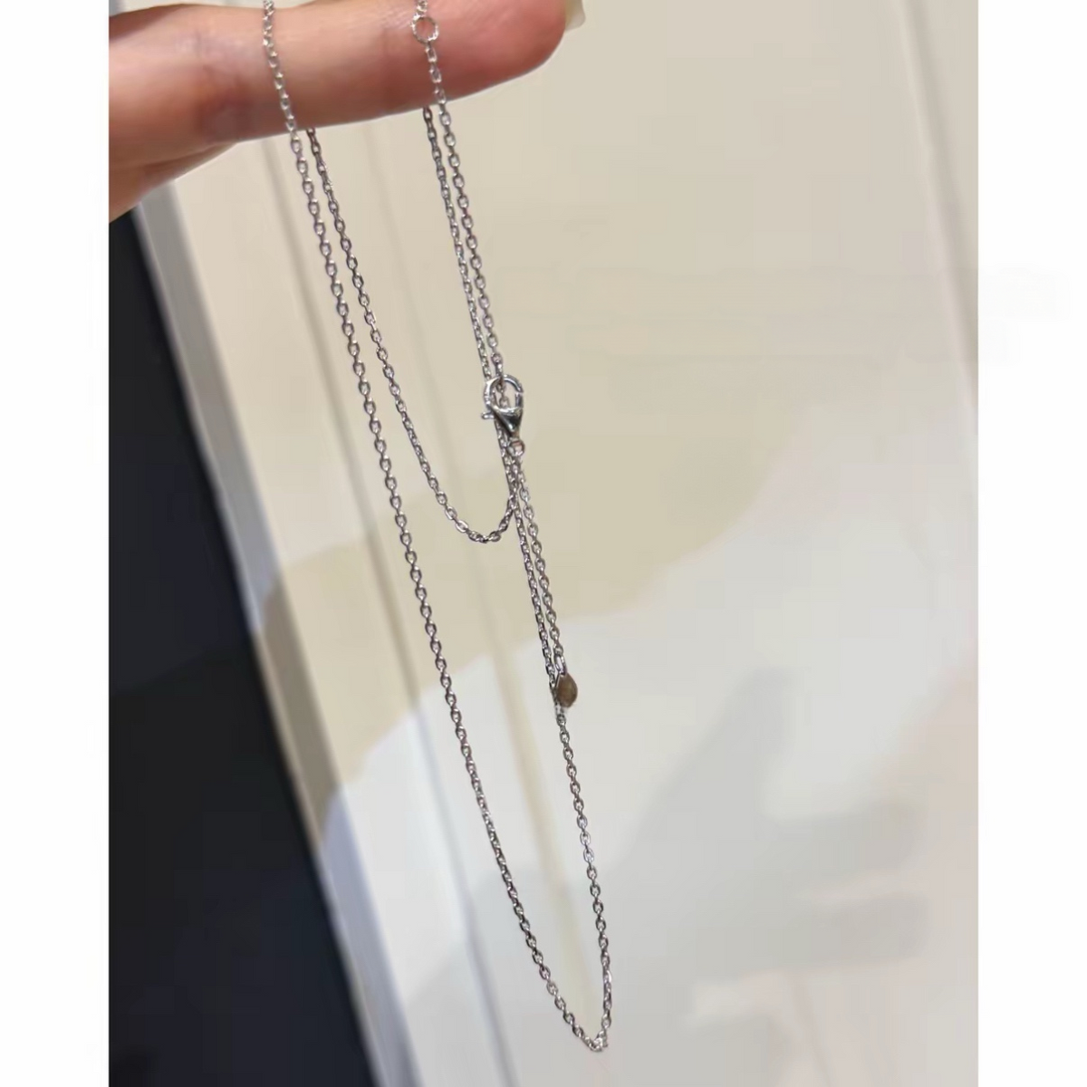 Silver Curb Chain