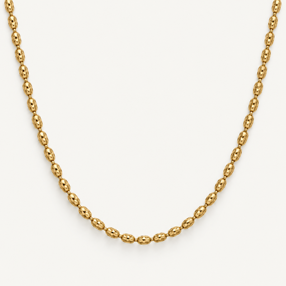Gold Rice Bead Chain