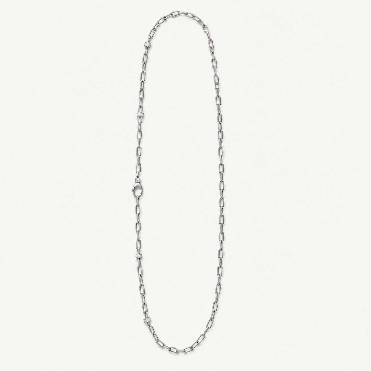 Silver Paperclip Chain