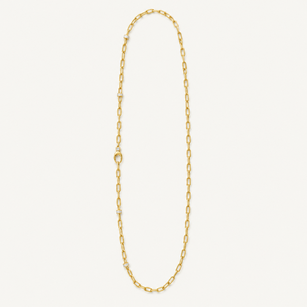Gold Paperclip Chain