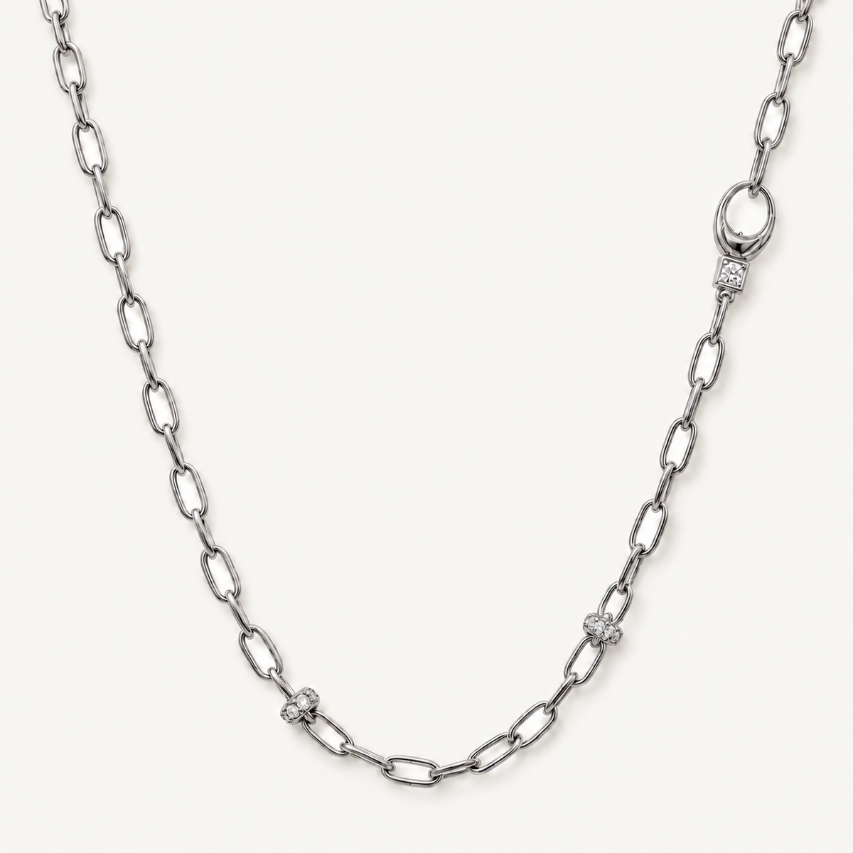Silver Paperclip Chain