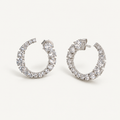 Starlit Orbit Stud Earrings