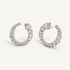 Starlit Orbit Stud Earrings