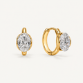 Floating Light Huggie Earrings