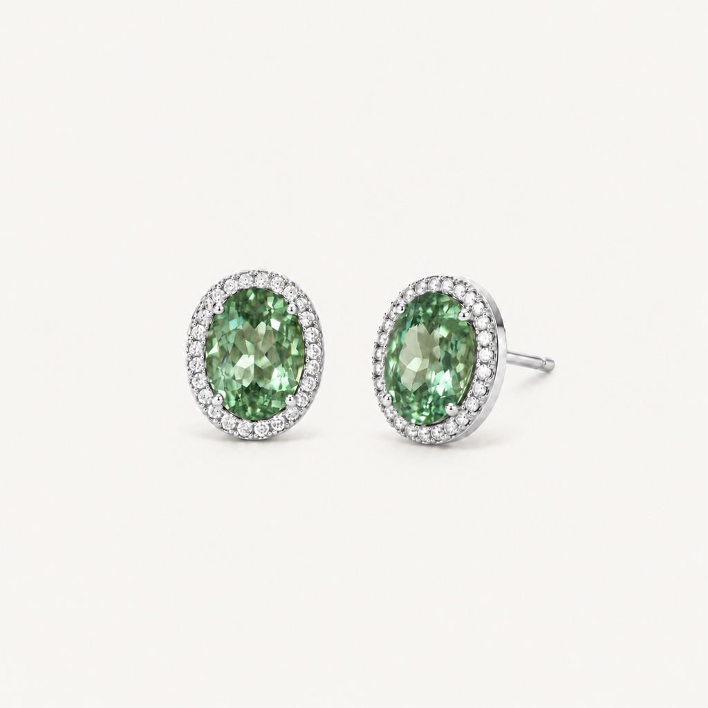 Twin Lagoon Stud Earrings