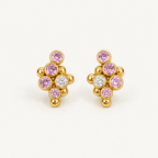 Grape Bubble Stud Earrings