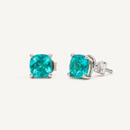 Moonlight Sugar Cube Stud Earrings