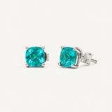 Moonlight Sugar Cube Stud Earrings