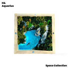 Wooden Box Whale Resin Art