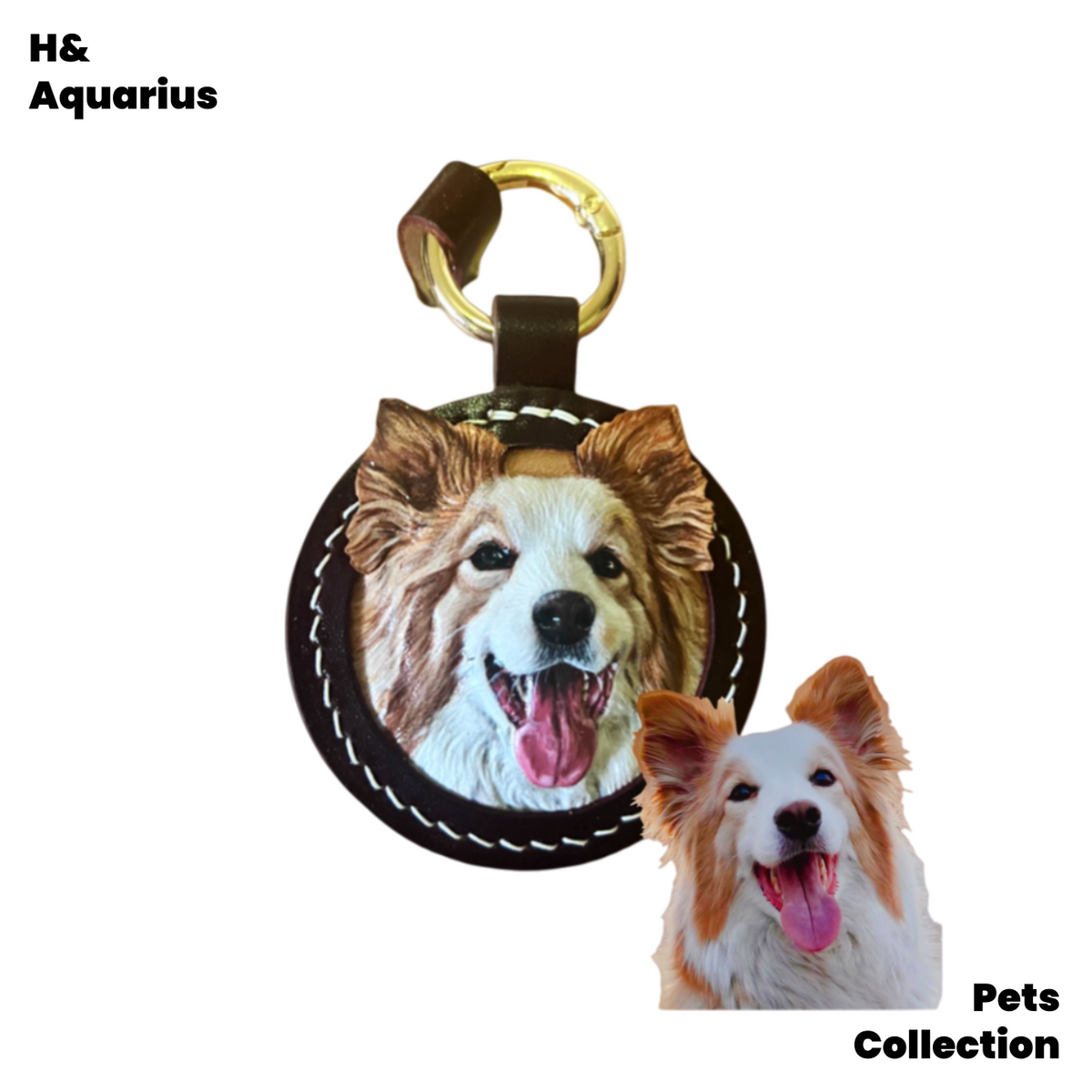 Custom Pet Portraits on Leather