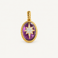 Purple Night Oracle Amethyst Pendant