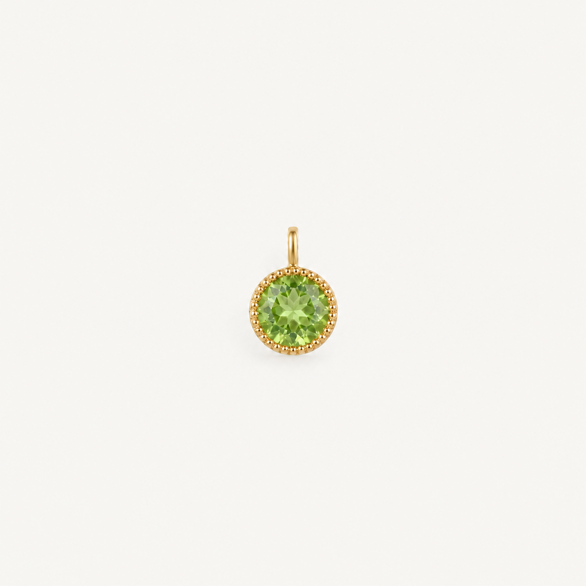 Spring Lime Peridot Pendant