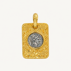 Gilded Relic Coin Pendant