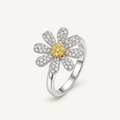 Golden Daisy Statement Ring