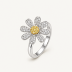 Golden Daisy Statement Ring