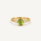 Peridot Starlight Ring