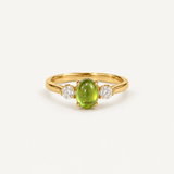 Peridot Starlight Ring