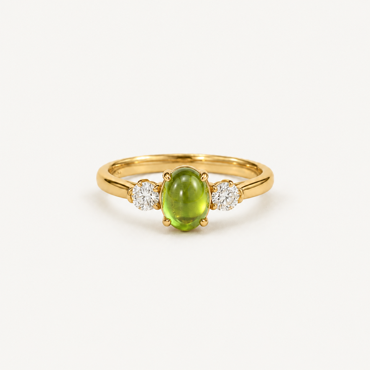 Peridot Starlight Ring