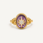 Violet Oracle Ring