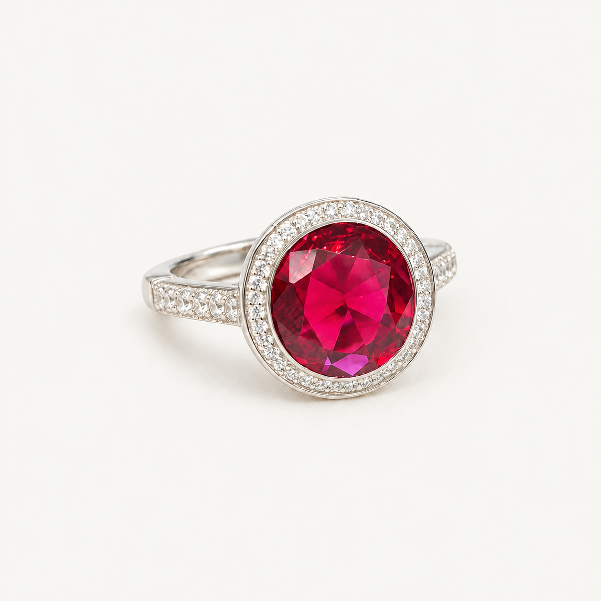 Scarlet Velvet Ring