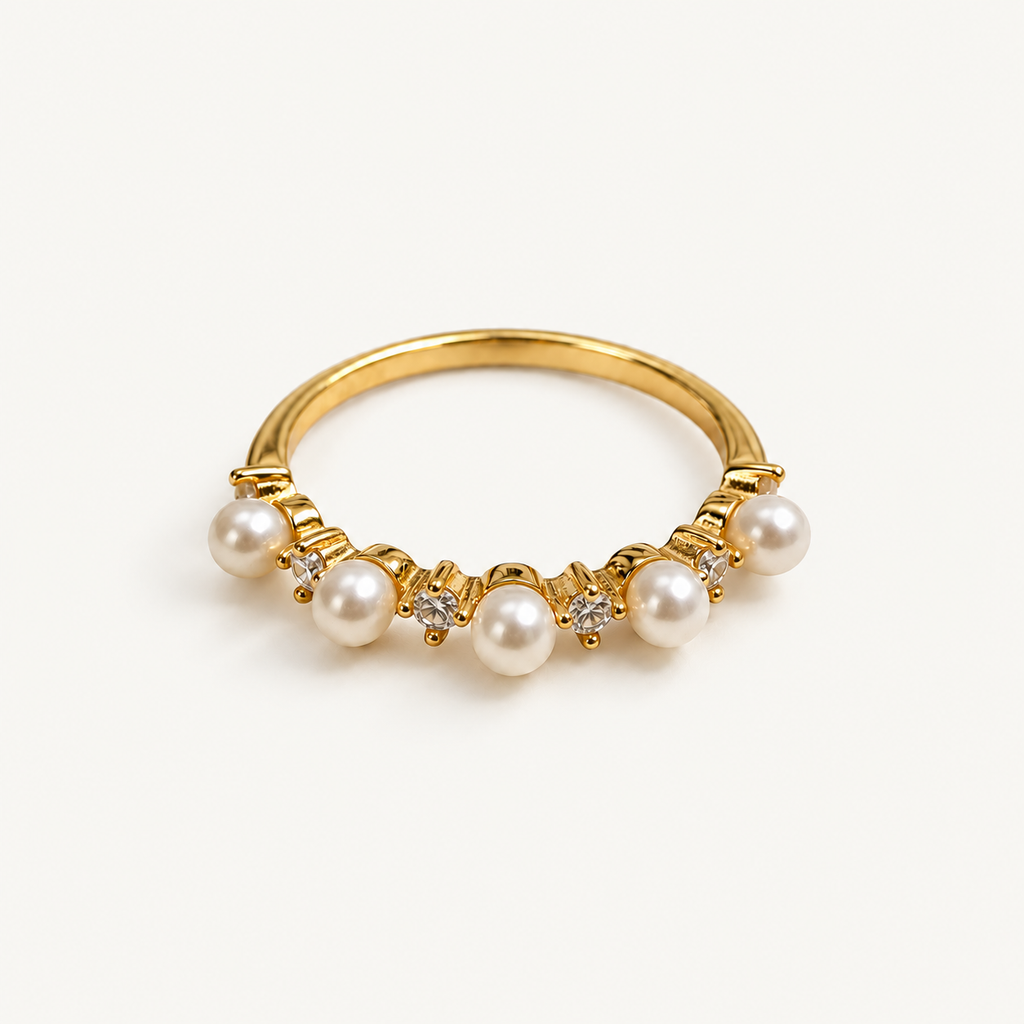 Moonfall Pearl Ring