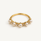 Moonfall Pearl Ring