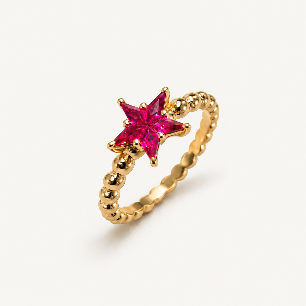 Scarlet Star Ring
