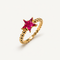 Scarlet Star Ring
