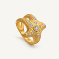 Mediterranean Starfish Ring